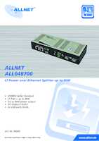 Datasheet for Allnet ALL048700, EAN: 4038816487001