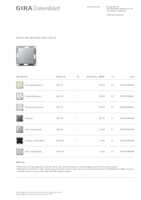 Datenblatt zu Gira 242226, EAN: 4010337060444