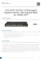 Datenblatt zu LevelOne GTL-5291, EAN: 4015867227961