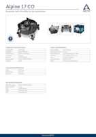Datenblatt zu Arctic ACALP00041A, EAN: 4895213703901
