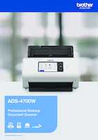 Datasheet for Brother ADS4700WRE1, EAN: 4977766814713