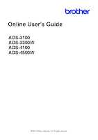Datasheet for Brother ADS4100RE1, EAN: 4977766814492