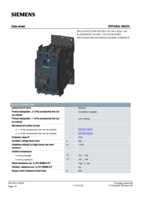 Datasheet for Siemens 3RF34031BD04, EAN: 4011209863262