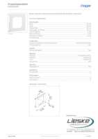 Datasheet for Hager R94119016, EAN: 4012740016360
