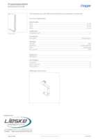 Datasheet for Hager BRA8517079016, EAN: 4012740019248
