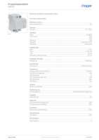 Datasheet for Hager SN017, EAN: 3250615640178