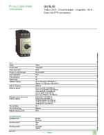 Datenblatt zu Schneider Electric GV3L40, EAN: 3389119405447