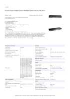 Datasheet for D-Link DGS-1250-28X/E, EAN: 0790069467875