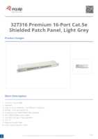 Datasheet for Equip 327316, EAN: 4015867225981