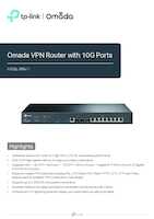 Datasheet for TP-Link ER8411, EAN: 4897098683309