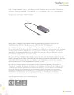 Datenblatt zu Startech.com 118-USBC-HDMI-VGADVI, EAN: 0065030895583