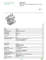 Datasheet for Schneider Electric LRD4367, EAN: 3389110523348