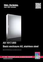Datasheet for Rittal 1017000, EAN: 4028177815032