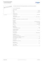 Datasheet for Hager LFE2003509016, EAN: 4012740028493