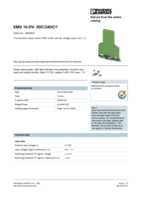 Datasheet for Phoenix Contact 2944203, EAN: 4017918081508