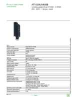 Datasheet for Schneider Electric ATV320U04M2B, EAN: 3606480966323