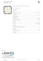 Datasheet for Berker 24126039, EAN: 4011334531654