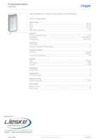 Datasheet for Hager FWU41L, EAN: 3250610660225