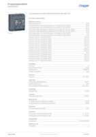 Datasheet for Hager HHS161DC, EAN: 3250613178055