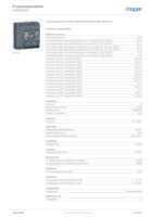 Datenblatt zu Hager HNS101DC, EAN: 3250613177782