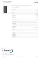 Datasheet for Hager LFF2003569011, EAN: 4012740022316