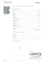 Datasheet for Hager LFS400606VERZ, EAN: 4012740023078
