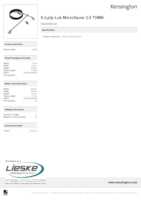 Datenblatt zu Kensington K65099EUM, EAN: 5028252598064