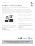 Datasheet for Zebra ZD6AH22-D0EE00EZ