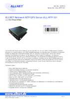 Datenblatt zu Allnet ALL-NTP-101, EAN: 4038816115171