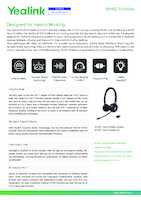 Datasheet for Yealink 1208642, EAN: 6938818310636