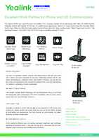Datasheet for Yealink 1308096, EAN: 6938818308312