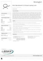 Datasheet for Kensington K65021WW, EAN: 0085896650218