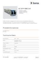Datenblatt zu Barox AC-SFPSM-E-40