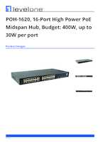 Datasheet for LevelOne POH-1620, EAN: 4015867228821