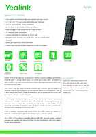 Datasheet for Yealink 1302023, EAN: 6938818308718