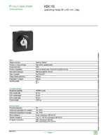 Datenblatt zu Schneider Electric KDC1S, EAN: 3389110835755