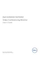 Datasheet for DELL DELL-S2722DZ, EAN: 5397184567630