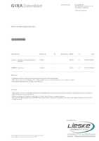 Datenblatt zu Gira 119826, EAN: 4010337198260