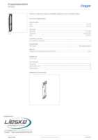 Datasheet for Hager M7252, EAN: 4012740875349