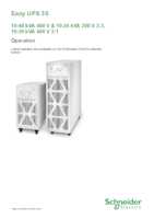 Datasheet for APC E3SUPS20KHB2, EAN: 0731304428244