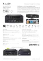 Datasheet for Shuttle XH610, EAN: 0887993005171