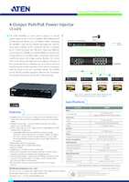 Datasheet for Aten VE44PB, EAN: 4719264649844