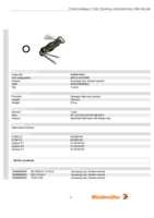 Datasheet for Weidmüller 9008870000, EAN: 4032248266623