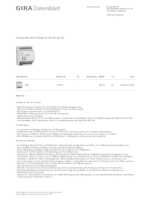 Datenblatt zu Gira 213900, EAN: 4010337110194