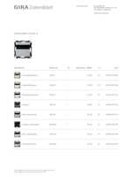 Datasheet for Gira 232026, EAN: 4010337107712
