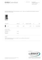 Datenblatt zu Gira 417630, EAN: 4010337092483