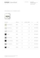 Datasheet for Gira 445403, EAN: 4010337094050