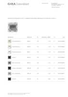 Datasheet for Gira 448826, EAN: 4010337095842