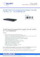 Datasheet for Allnet ALL-SG8652M-10G, EAN: 4038816117335
