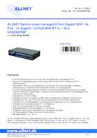 Datenblatt zu Allnet ALL-SG8206PDM, EAN: 4038816212818